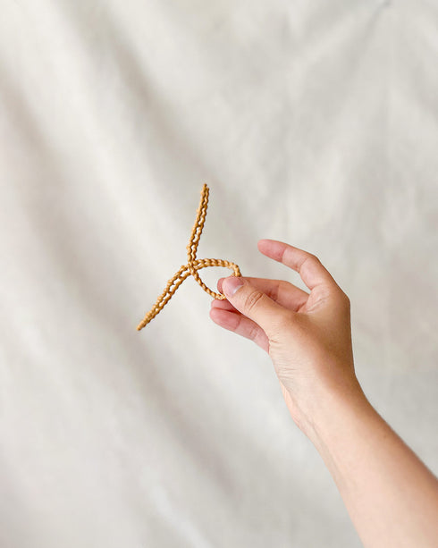 Faux Bois Hair Claw